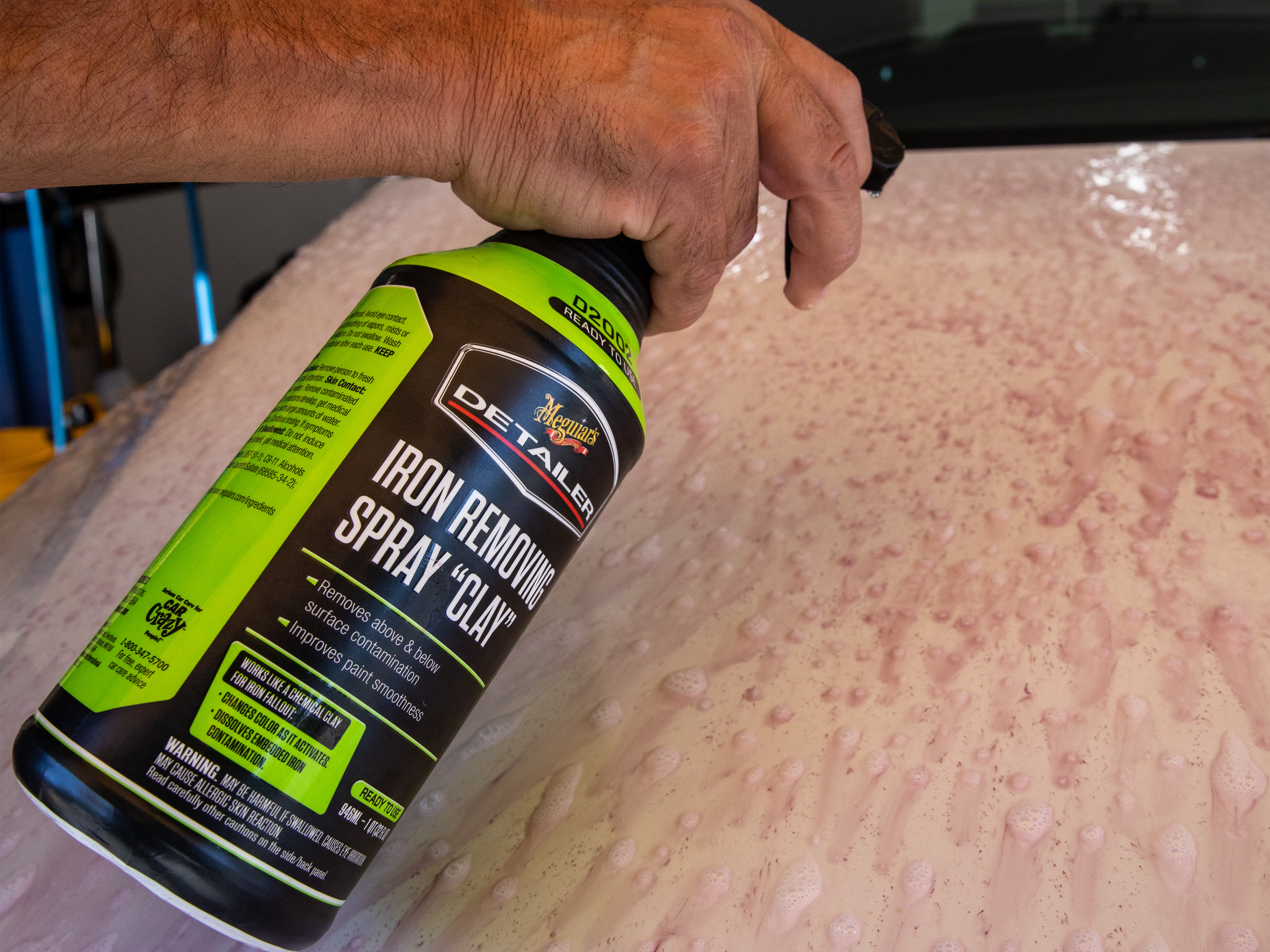 Meguiars Decontamination Car Wash Mud Cleaning Clay Strong to Sludge to Fly Paint Dust Volcanic Mud Beauty Car Wash Mud G1001EU Car Supplies