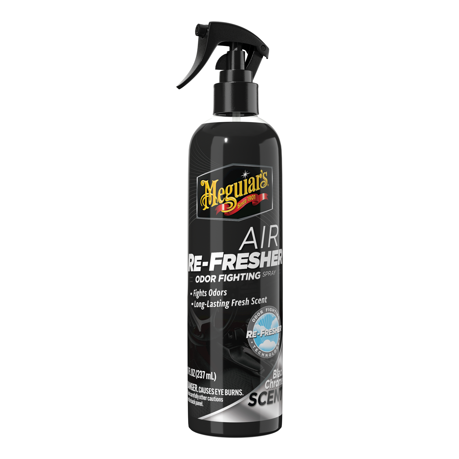 Meguiar's Air Re-Fresher Odor Fighting Spray - Black Chrome Scent - Refresh  & Instantly Fight Odors | Meguiar's