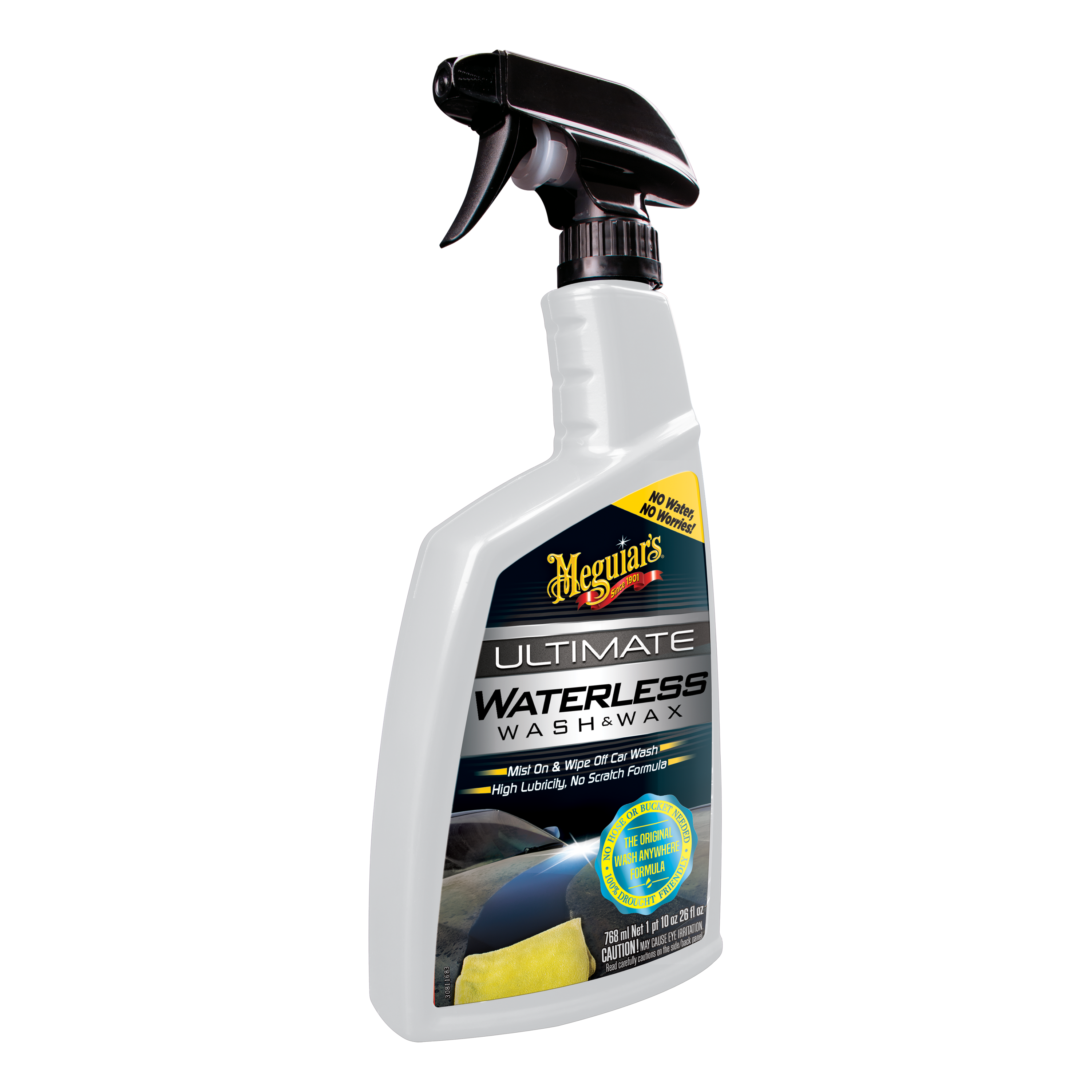 Meguiar's® Ultimate Waterless Wash & Wax, G3626, 26 oz., Spray
