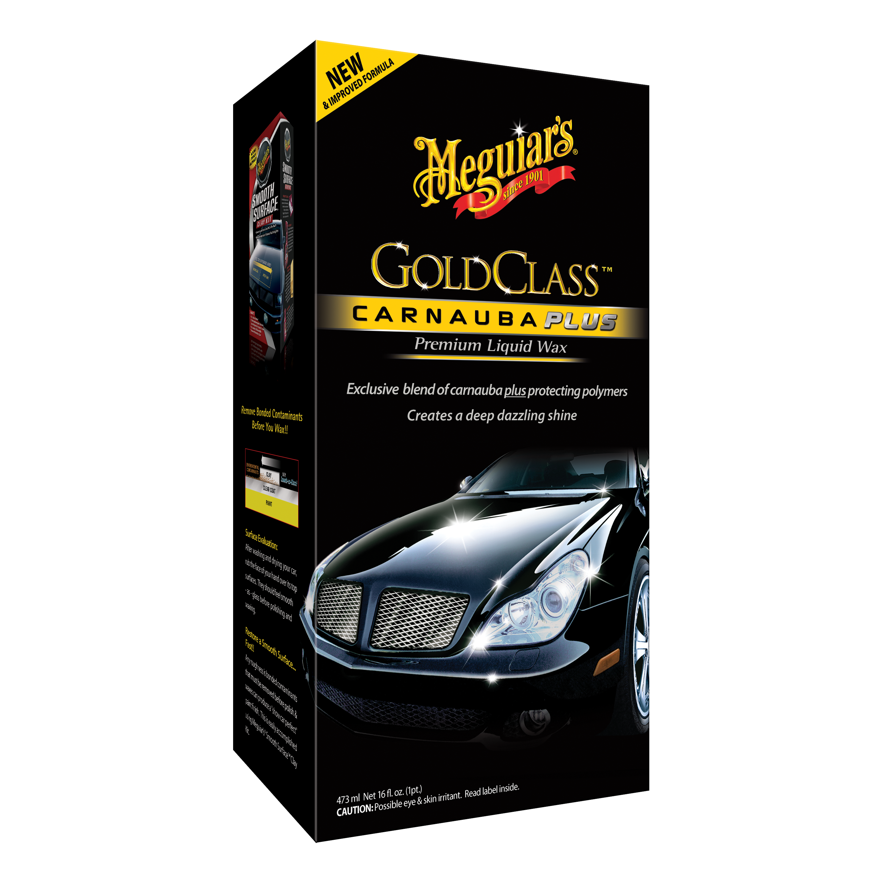 Meguiar's® Gold Class™ Carnauba Plus Premium Liquid Wax, G7016, 16