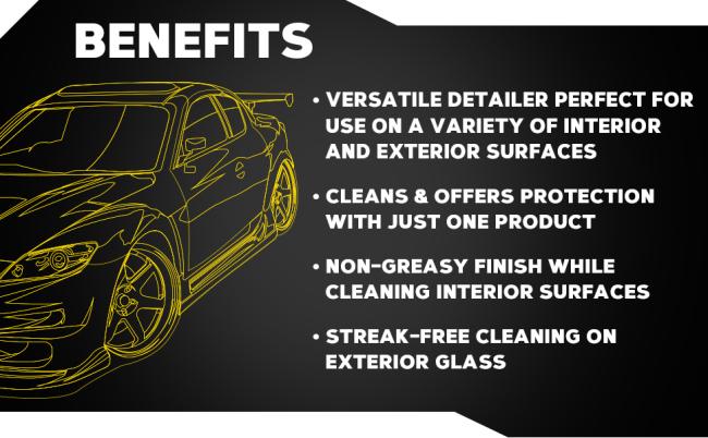 Meguiar’s, Paint Dash & Glass, G250224, 24oz