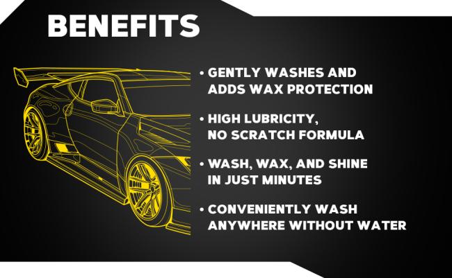 Meguiar’s, Hybrid Ceramic Waterless Wash & Wax, G251024, 24oz